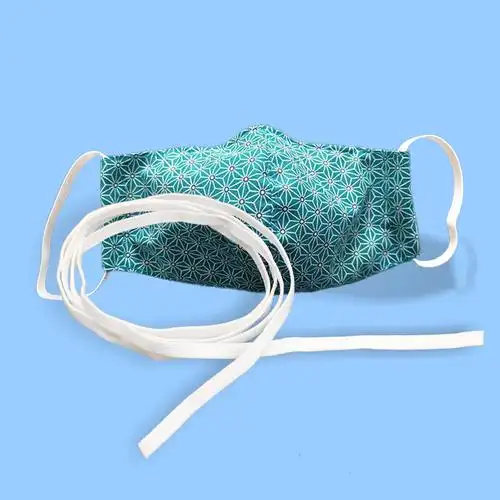 比亚迪同款松紧平扁口罩耳绳可水洗重复使用织物口罩专用辅料耳带-阿