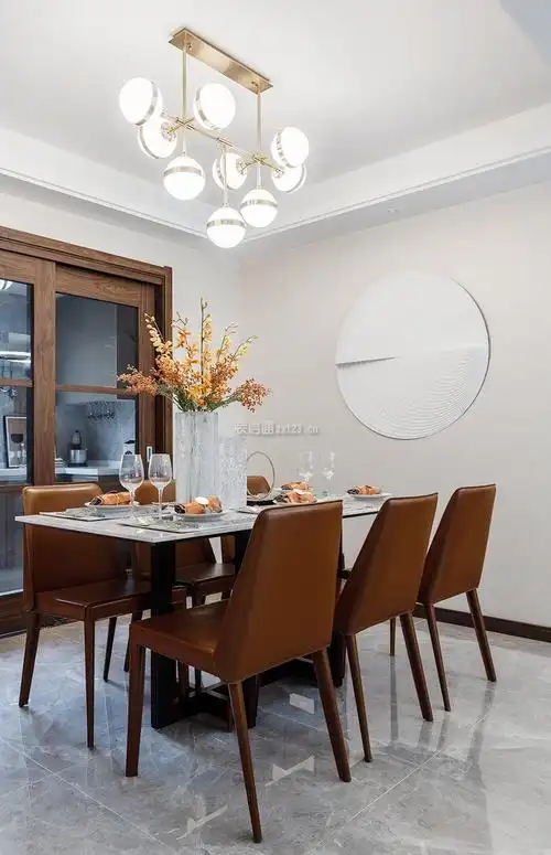 90平方新房装修餐厅吊灯设计效果图