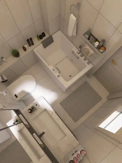 小浴室巧装修06打造独立浴缸09超舒适