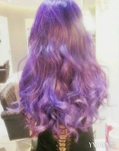 图怎么做出灰紫色头发10个小步骤教你染出漂亮的头发
