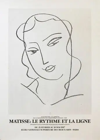 henri matisse / 亨利·马蒂斯 1869-1954所有的线条 ,都在舞蹈