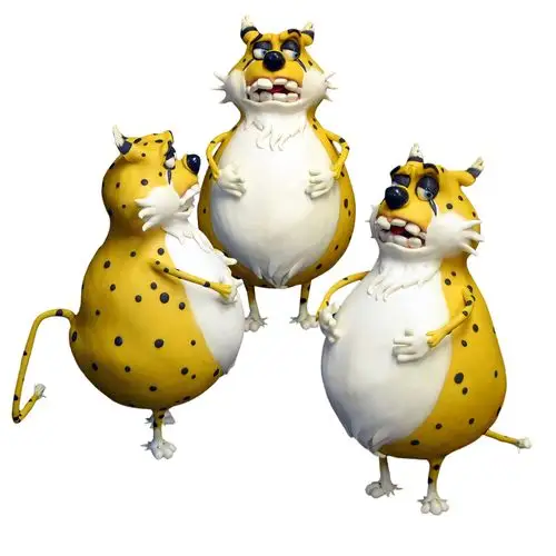 漂亮的动物角色插画设计(2)