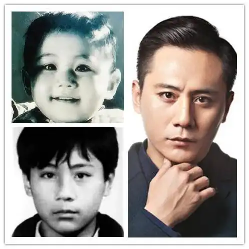 刘烨,从小真是萌萌哒,脸很愿望,长大后下巴就有了,现在还是很帅气.