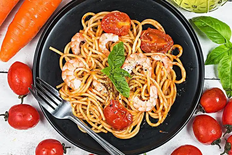鲜虾意大利面