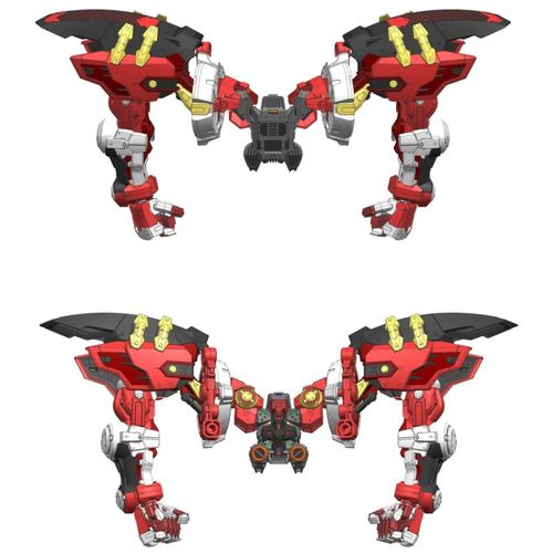 莫肖尔红异端八臂修罗ew mg hr 1/100 异端系列 强力型 猩猩臂 改件