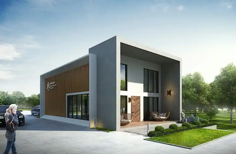 室外建筑外立面出图案例