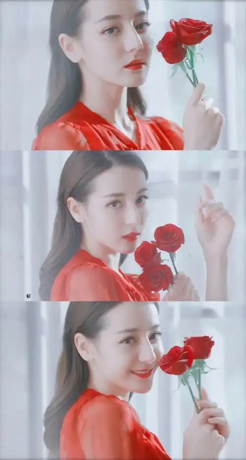 迪丽热巴超美三宫格壁纸