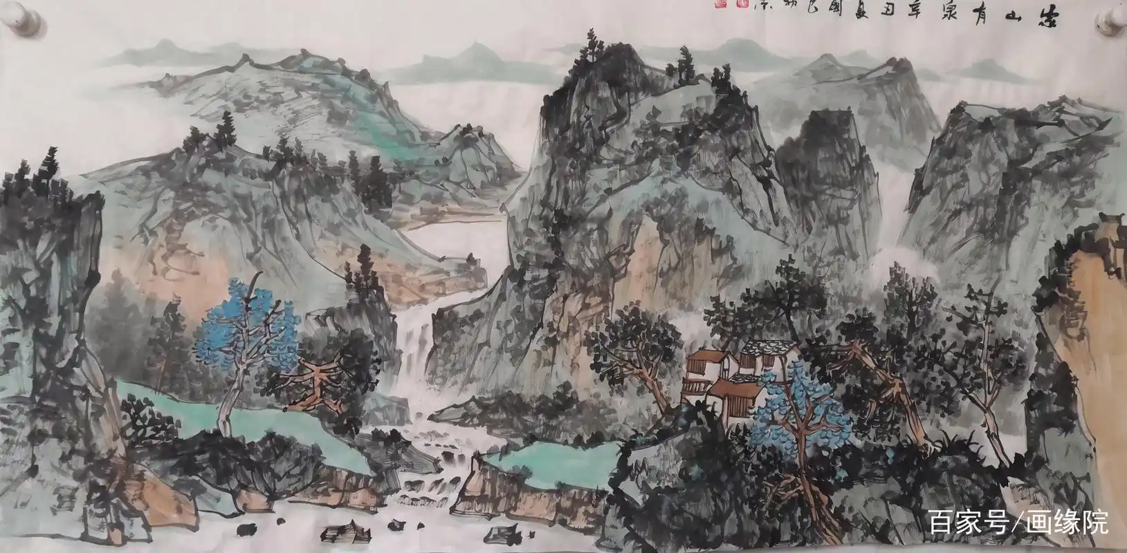 张国良画家山水画作品赏析