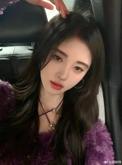 鞠婧祎紫葡萄少女