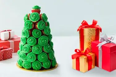 cupcake christmas tree