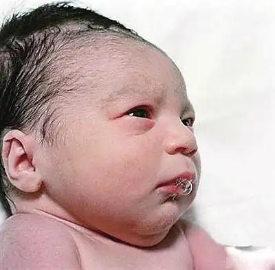 新生宝宝表情