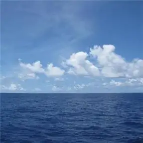 湛蓝的大海风景头像图片给人一种舒服的感觉