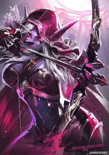 魔兽世界暴雪画廊希尔瓦娜斯女王专场