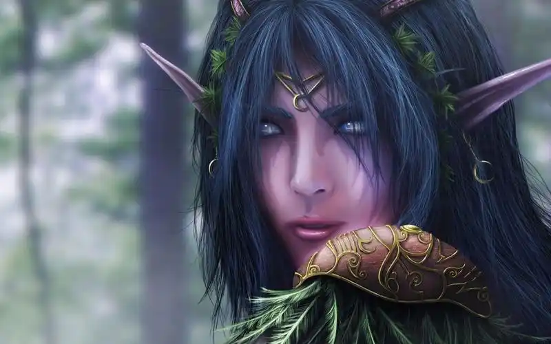 魔兽争霸3混乱之治——暗夜精灵2月亮女儿