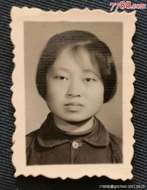 六十年代老照片--美女半身照_老照片_图片欣赏_收藏价格_7788烟标收藏