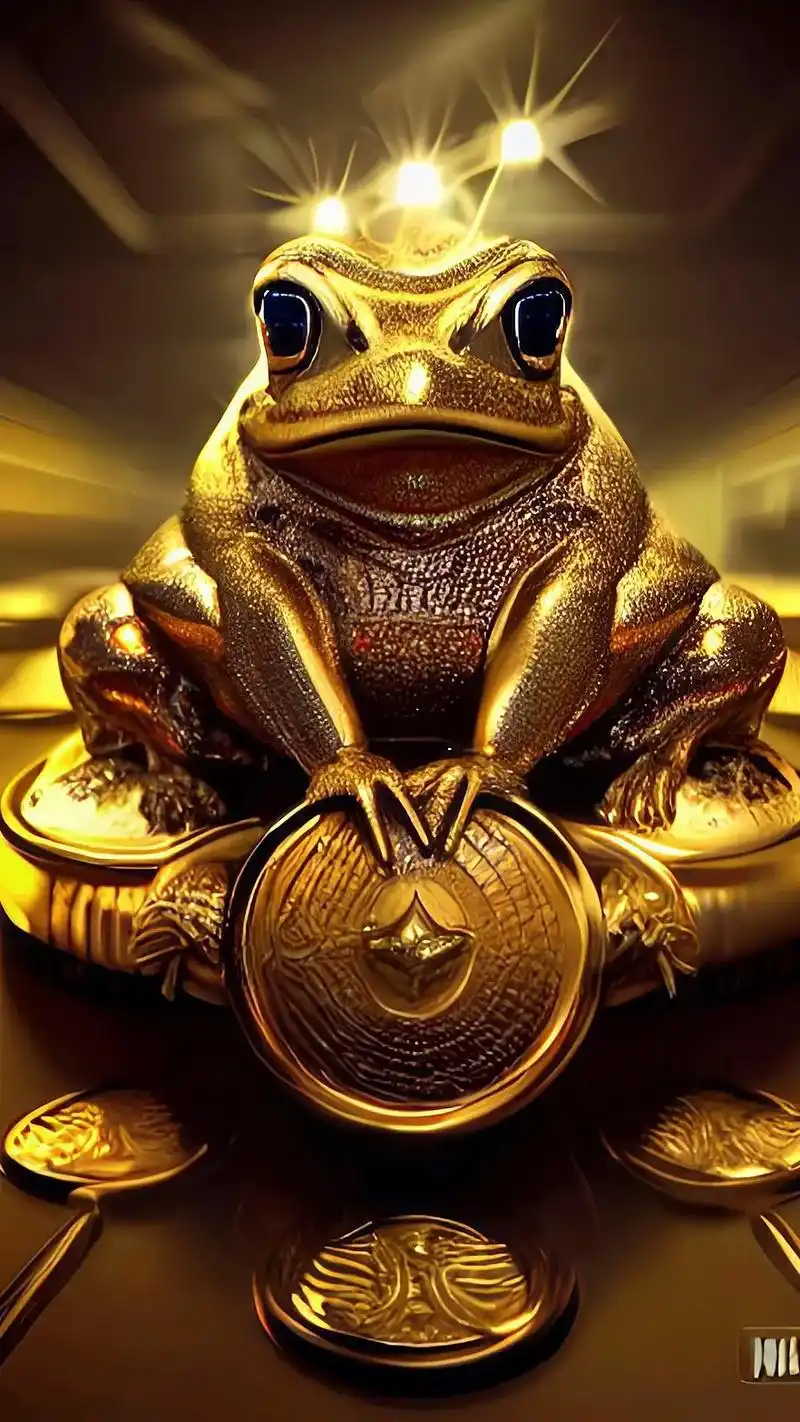 金蟾送财做手机壁纸,点个攒,留下一句"财源滚滚",你的财源马 - 抖音