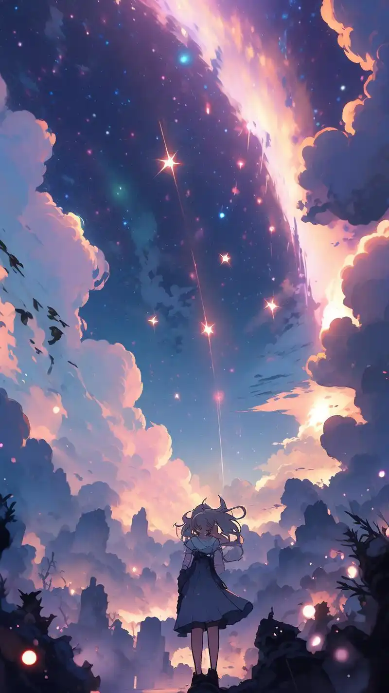 快来挑选一张,让你的设备屏幕也充满二次元的气息吧!9