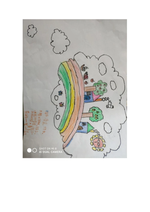 二(6)班"彩色的梦"绘画比赛