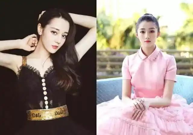 关晓彤热巴同穿"蛋糕裙",竟一个高贵似仙女,另一个老土像大妈