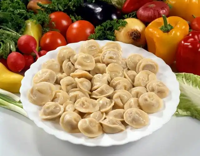 蔬菜,俄国饺子,碟,食物,照片