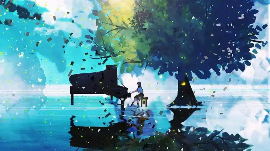 精致唯美意境动漫风景桌面壁纸