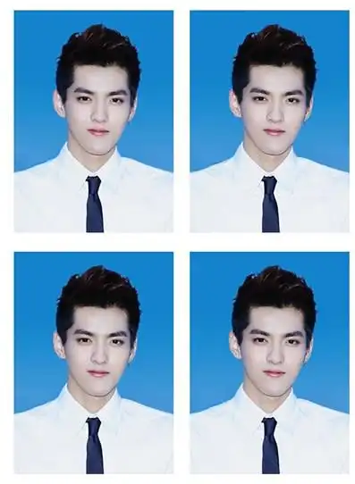 吴亦凡杨洋李易峰鹿晗陈伟霆尚雯婕许晴 盘点明星证件照