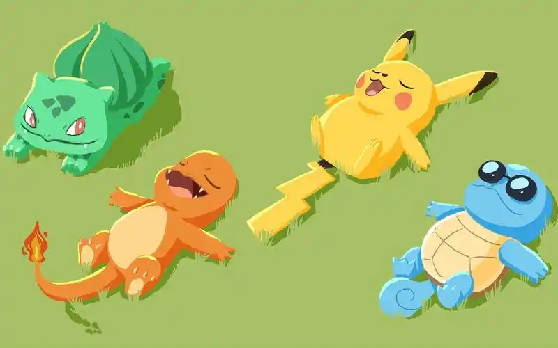 1/100组躺平角色|皮卡丘 初代御三家