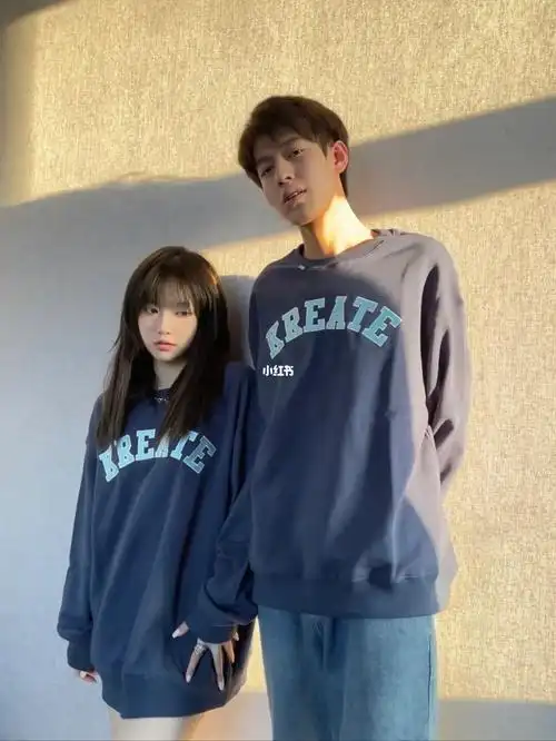 情侣身高162/186_男朋友_玩偶_情侣卫衣_显白_卫衣_潮流_穿搭ootd