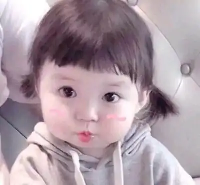 呆萌可爱头像女