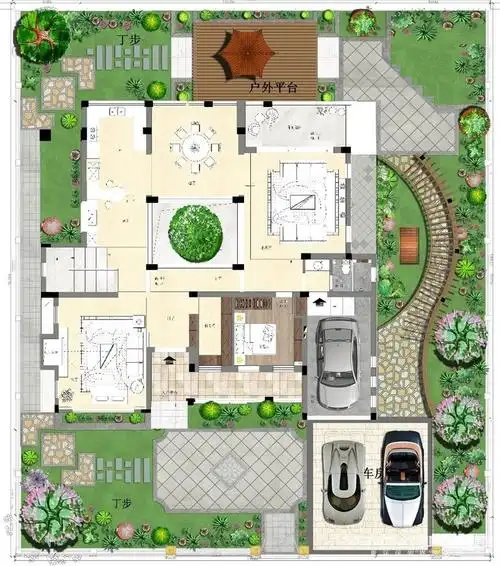 保利十二橡树庄园别墅美式风格