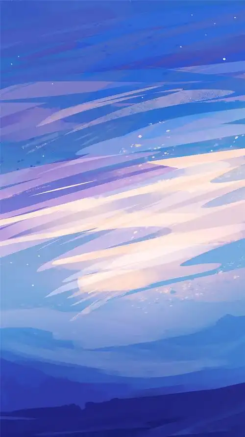 唯美创意手绘插画风景高清手机壁纸