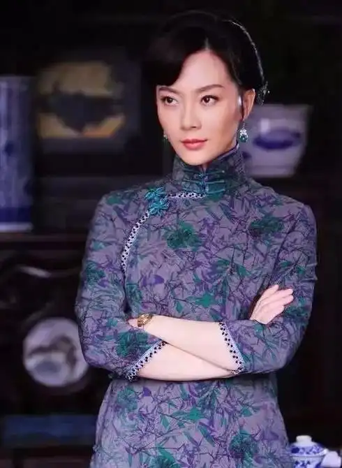 "年代剧女神",旗袍女王一一著名演员陈数