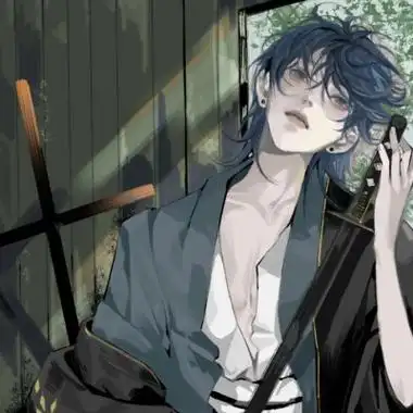 日本动漫头像男生伤感孤独不够优秀但也干净