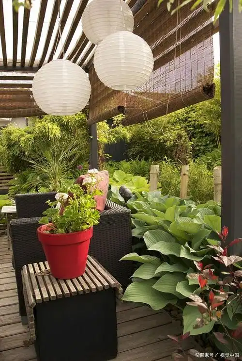 创意阳台花园效果图设计:将阳台打造成小型绿洲