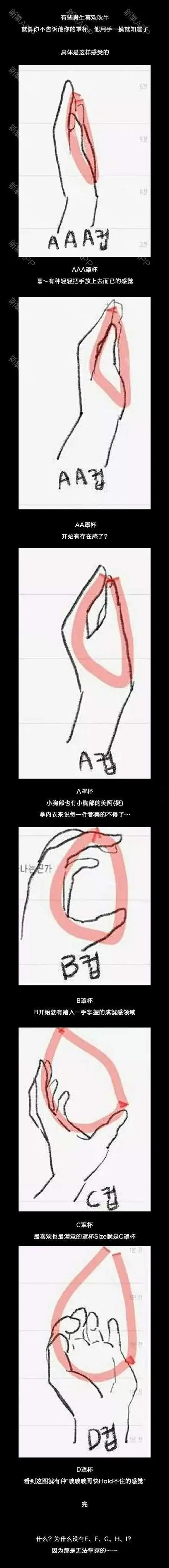 如何用手来测量自己的罩杯呢,算是"技术帖"吧.哈哈