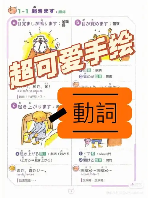 从超可爱漫画情景学日语动词3