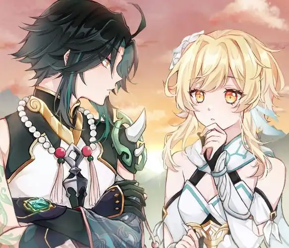 魈蛍魈原神原神莹