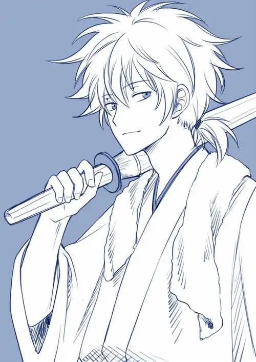 漫画新手,给个图片临摹下呗