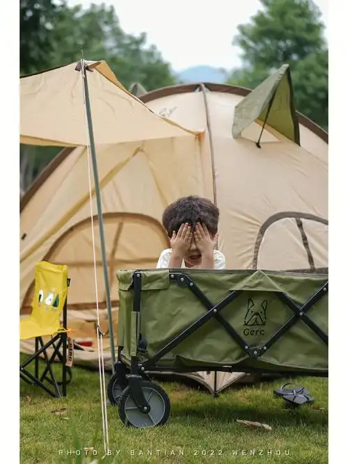 开心73次我可是把孩子喜欢的露营装备全都给准备上了,除了帐篷之