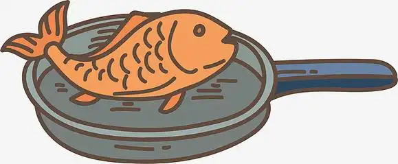 手绘海鲜素材(5000x5000)png水墨鲤鱼(1516x1572)aipng鱼叉烤鱼矢量