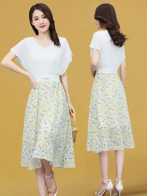 女装夏装新款2022爆款连衣裙