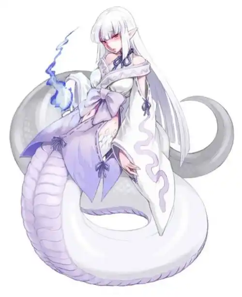 女人变蛇女漫画图片2