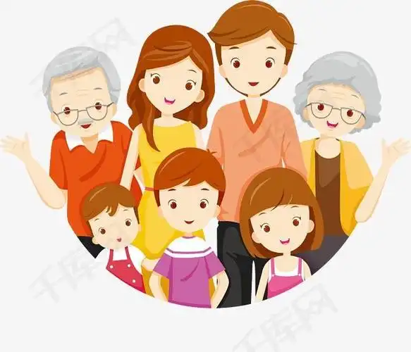 家是孩子温馨的港湾,过年拍一张全家福,记录下团圆,幸福的