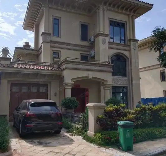 【13图】海甸岛 一线海景 独栋别墅 321平 室内带电梯 随时看房,海口