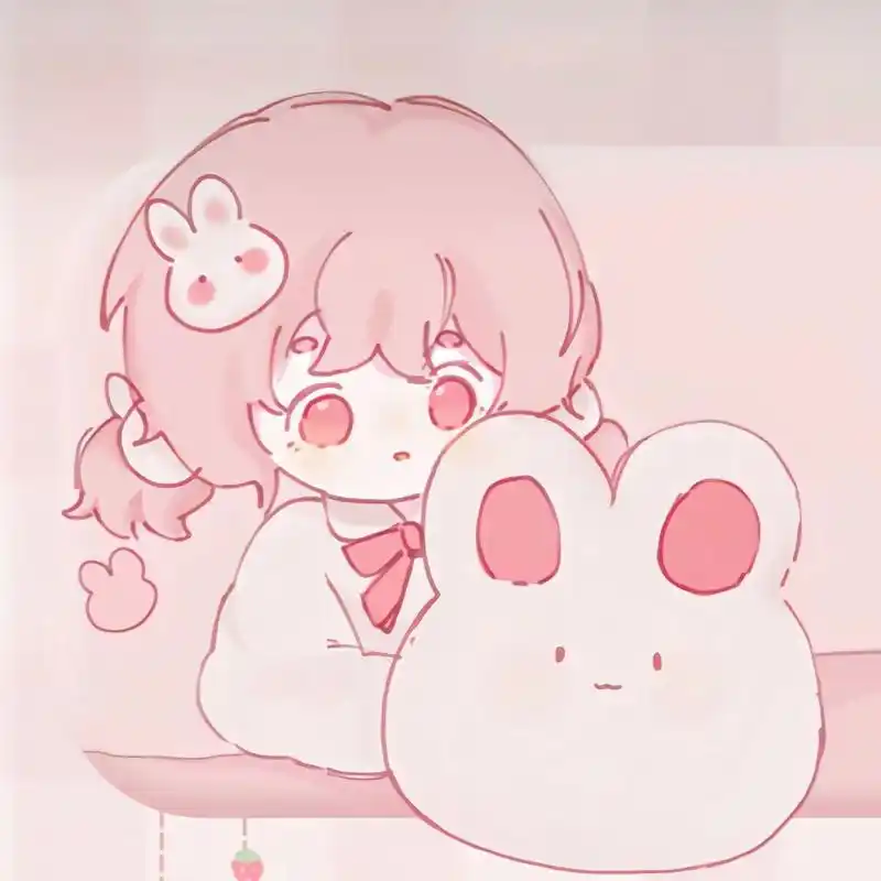 可爱小女孩头像4 这次是草莓风的哟