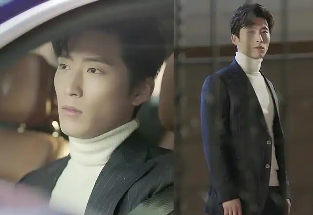 窦骁新剧高领毛衣造型盘点,暖霸总裁的秋季穿搭范本,优雅且精致