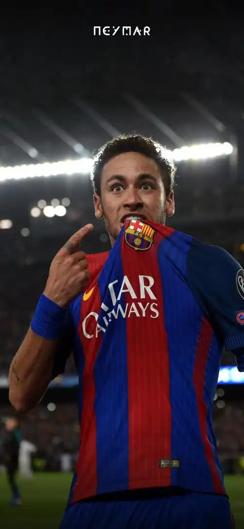 每日足球帅图内马尔手机壁纸精选巴萨篇01