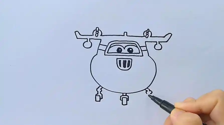 学画画l动画明星超级飞侠之多多