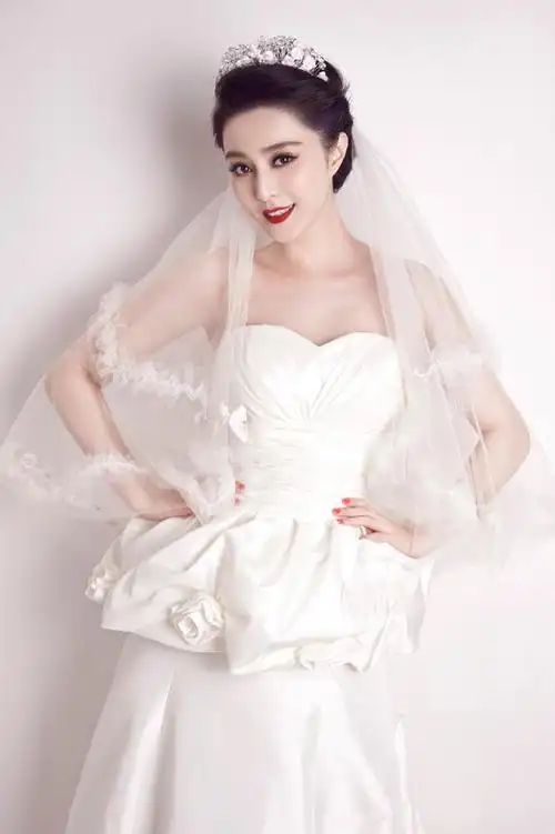 范冰冰 婚纱 唯美 新娘