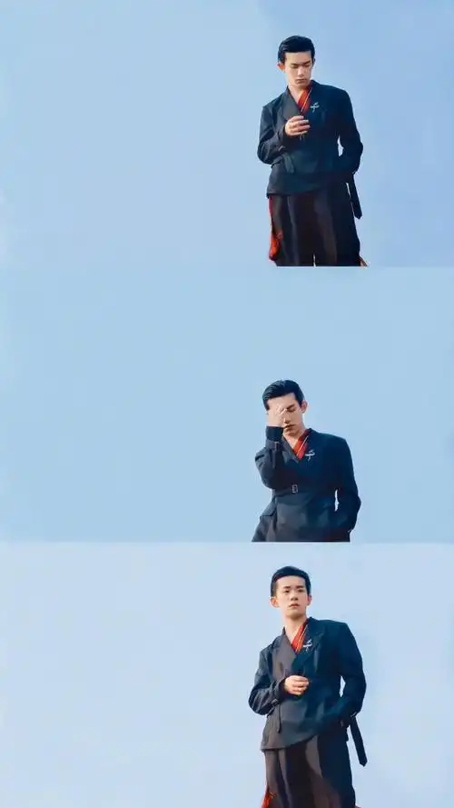 易烊千玺背头帅气图照合集,酷帅有型的千总上线啦